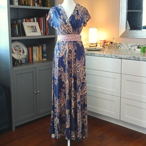 Shelby & Palmer womens maxi dress size 8 - Picture 4 of 13